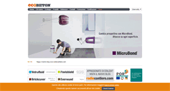 Desktop Screenshot of ecobeton.it