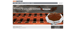 Desktop Screenshot of ecobeton.hu